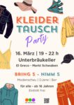 Kleidertausch_Party_Poster