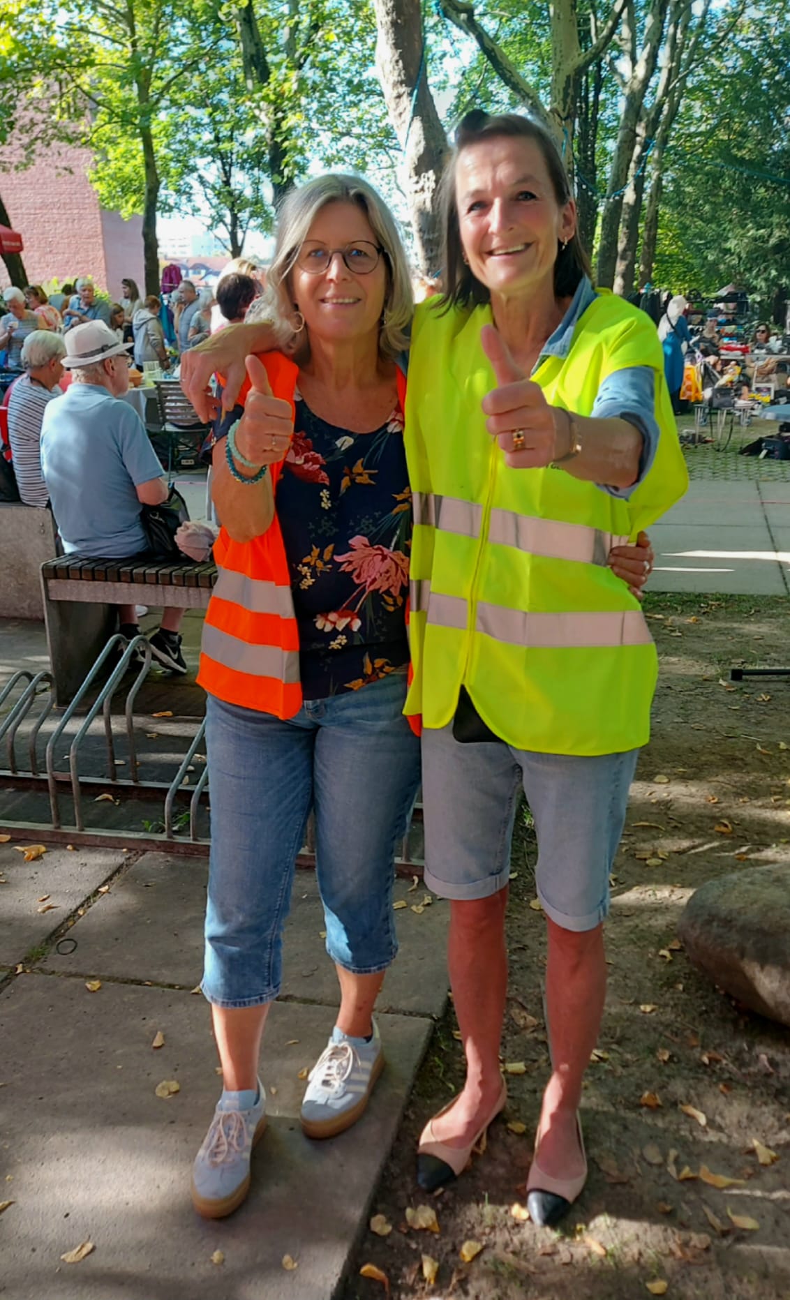 Das Orga-Team: Christine Deyle & Tina Hannak